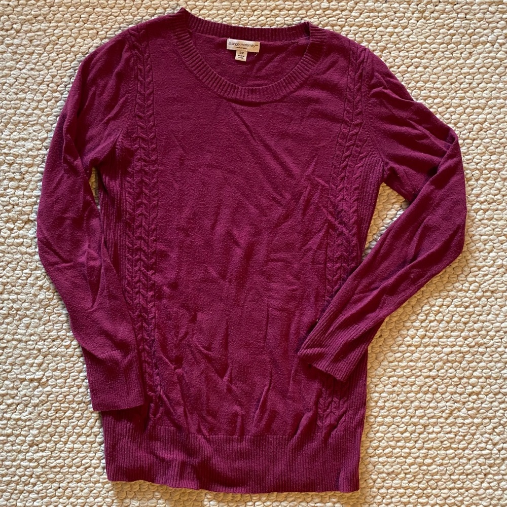 MATERNITY Target Sweater